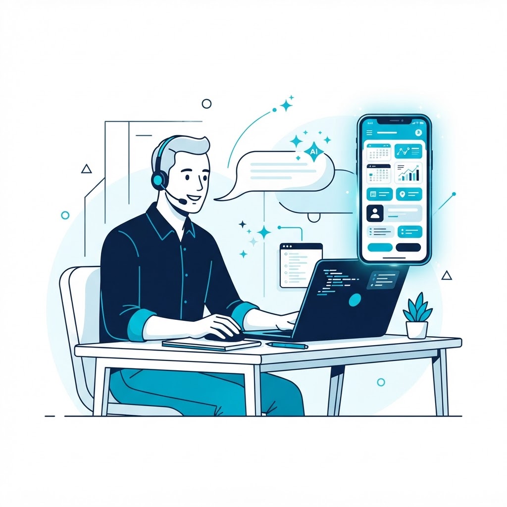Vibe Coding AI寫App · 零基礎速成工作坊 — 兩堂課學識打造專屬 App