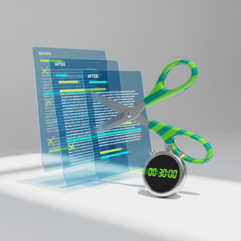 Cut Your Copywriting Time by 50% with This Simple Editing Rule