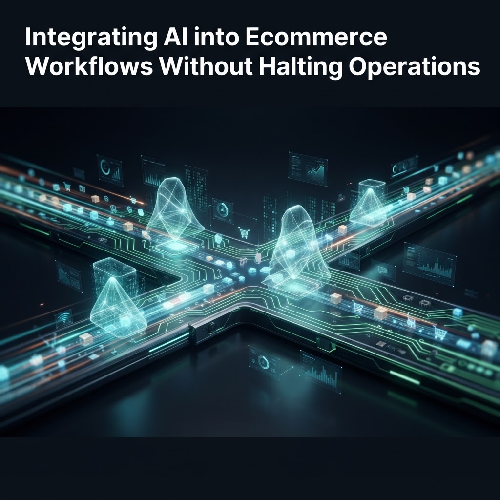 Integrating AI into Ecommerce Workflows Without Halting Operations