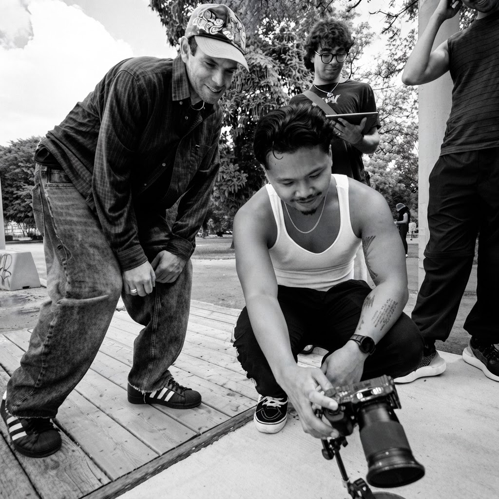 On set