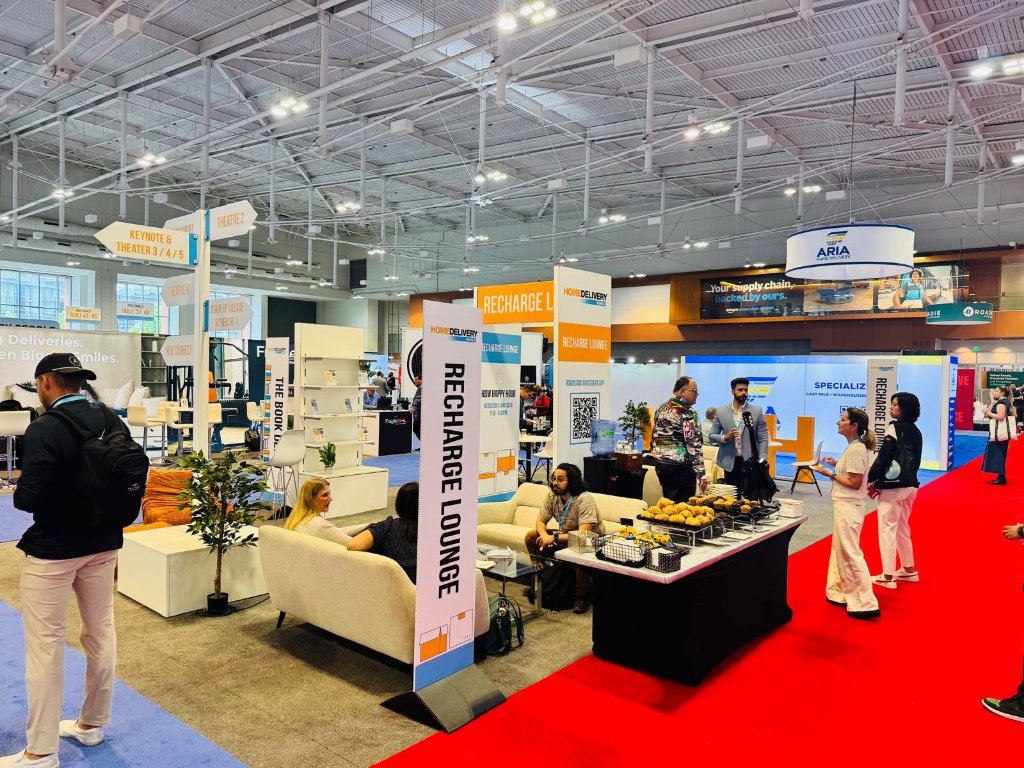 ARAM booth at Home Delivery World