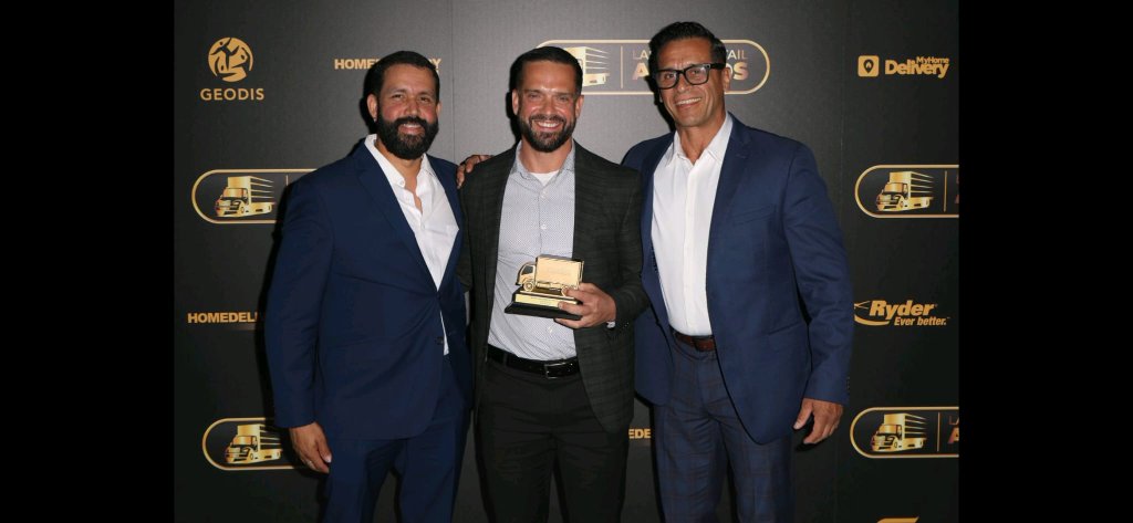ARAM leadership celebrates with Ivan Kucher at Last Mile Awards