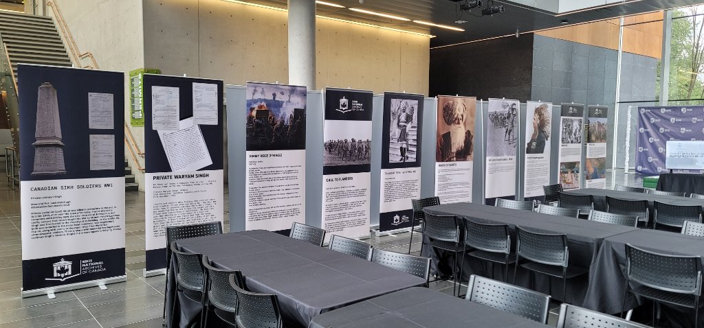 Exhibition Setup at Guru Nanak Institute
