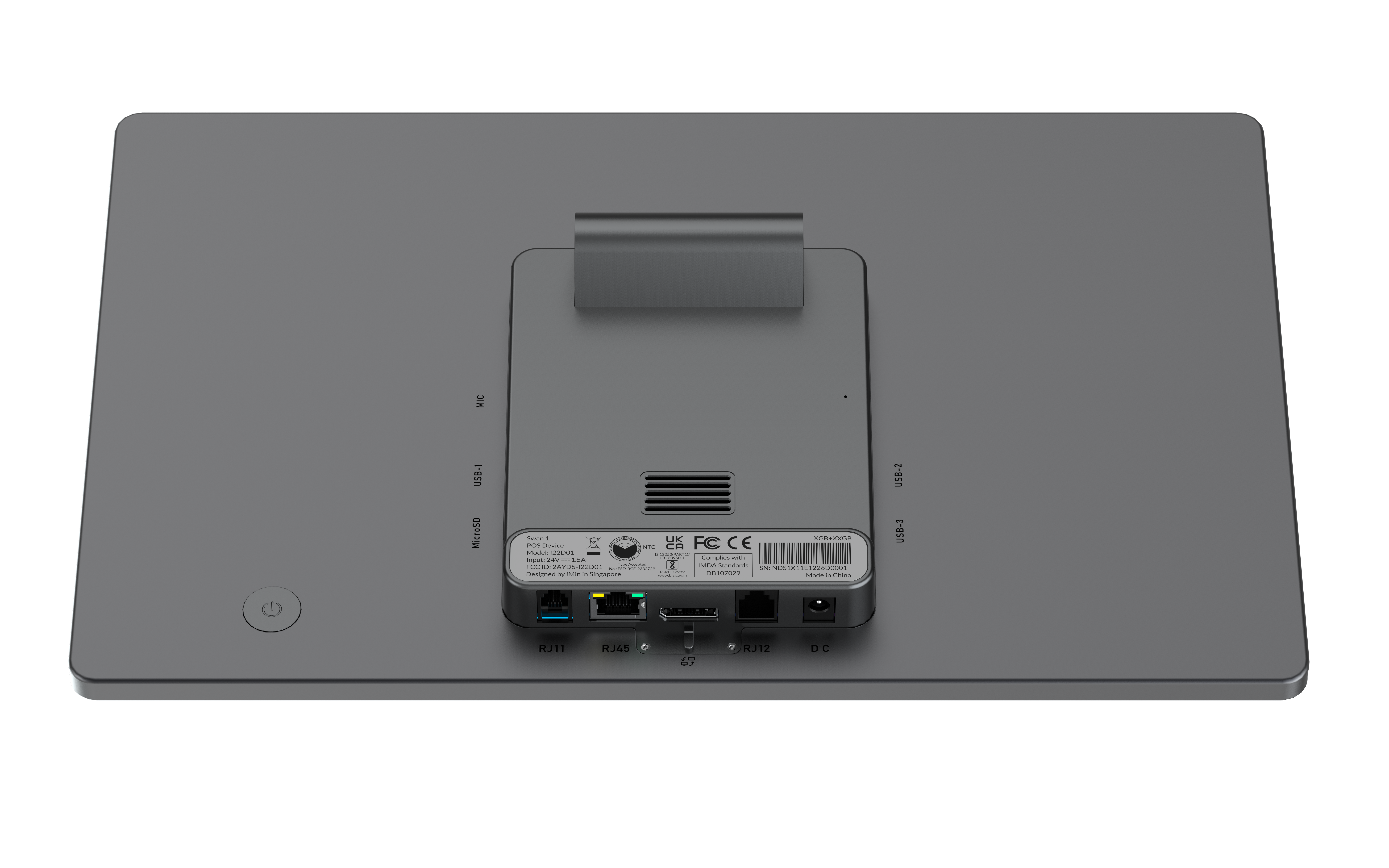 AND-S1 15.6 in KDS Wall Mount Monitor 5