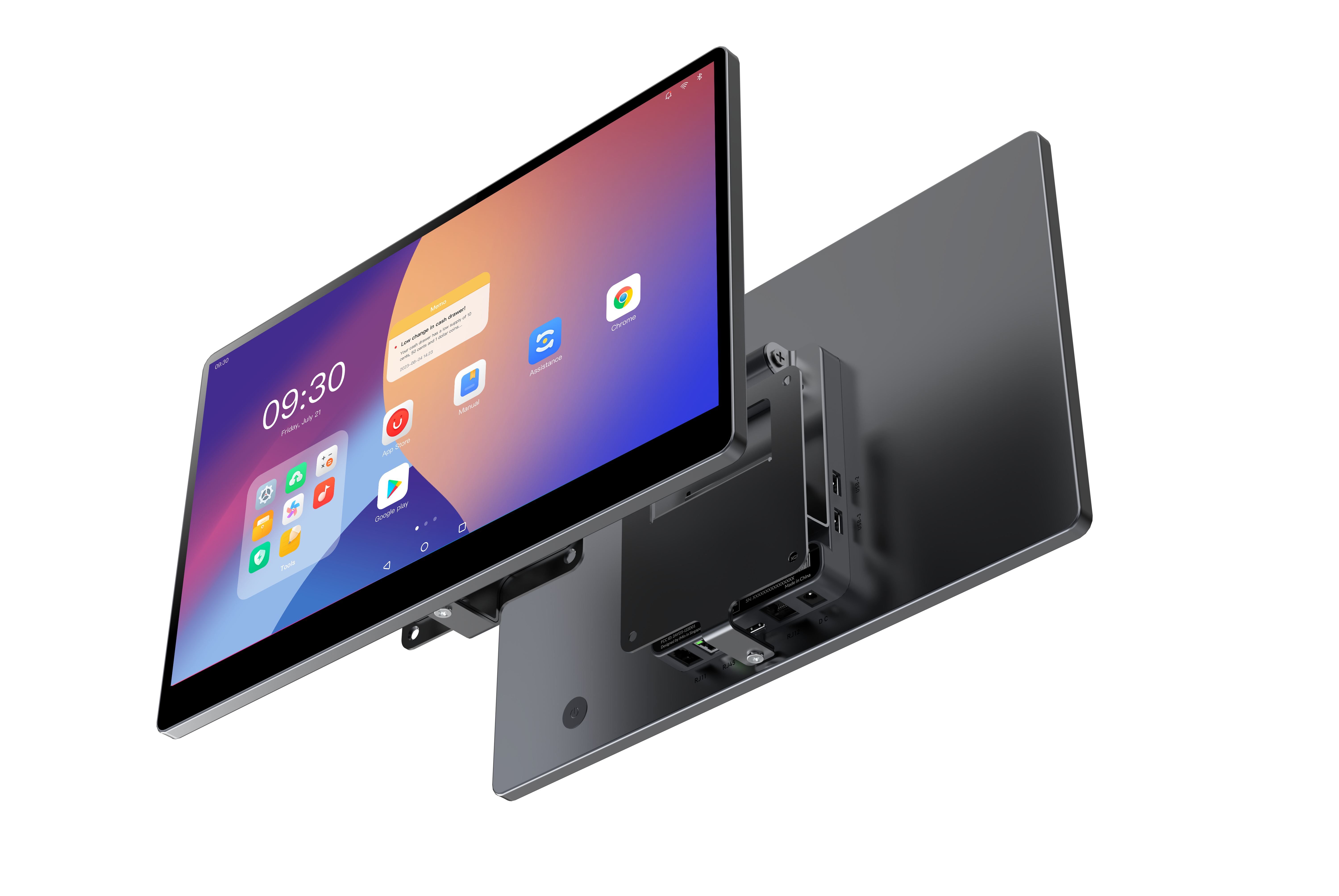 AND-S1 15.6 in KDS Wall Mount Monitor 3