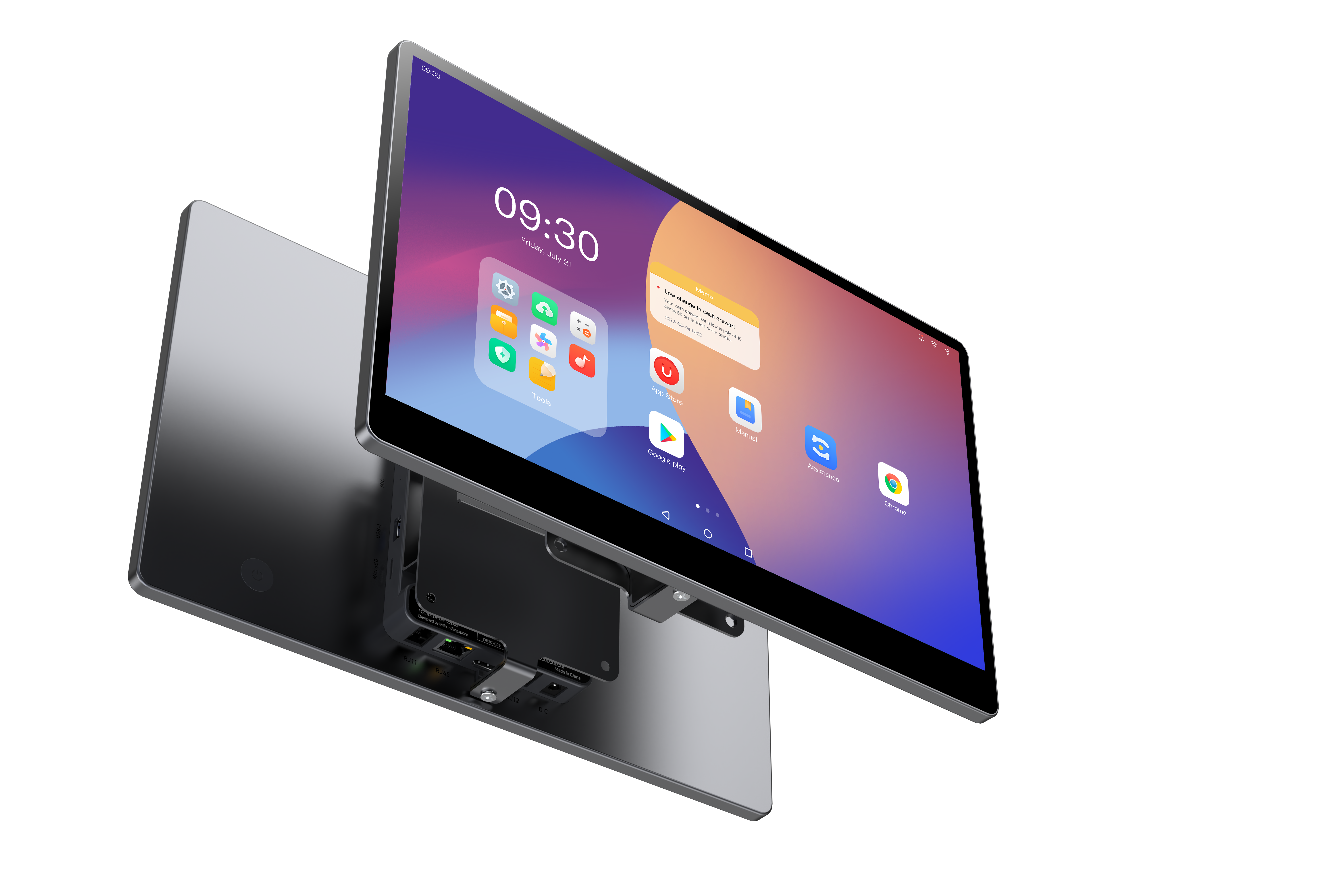 AND-S1 15.6 in KDS Wall Mount Monitor 2