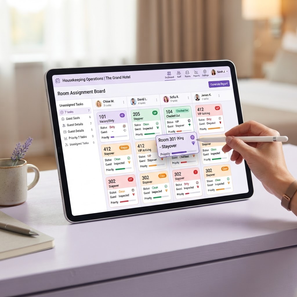 Planifiez nettoyages et inspections