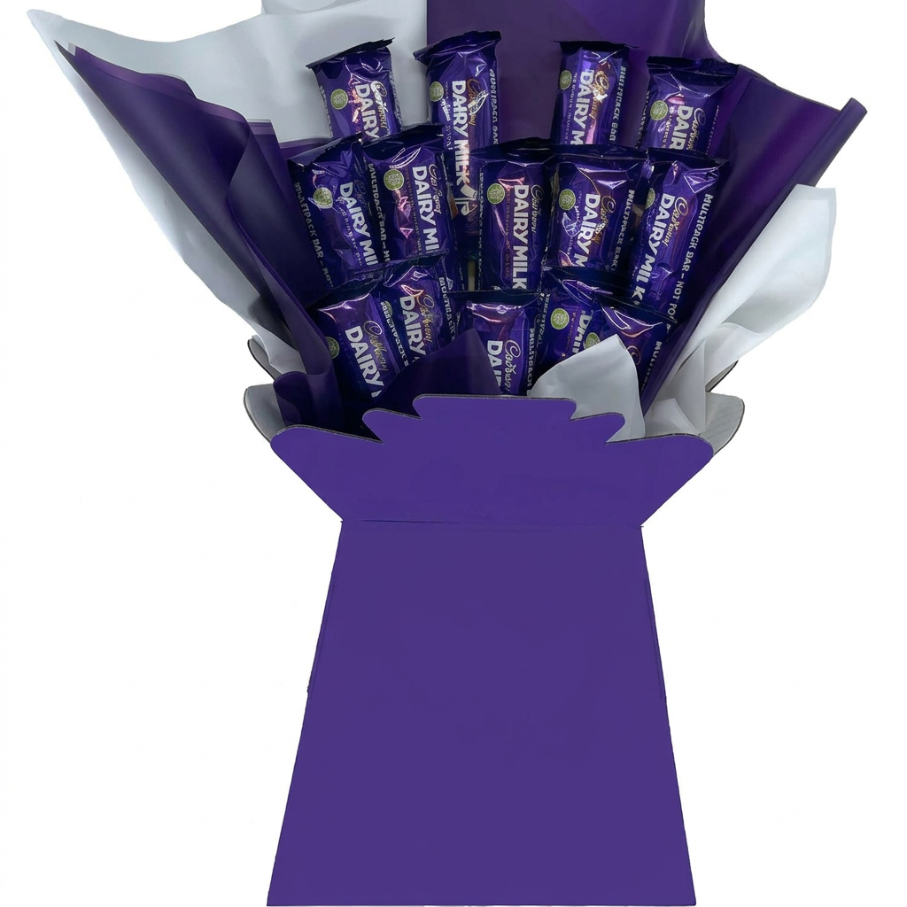 Personalised Dairy Milk Chocolate Bouquet