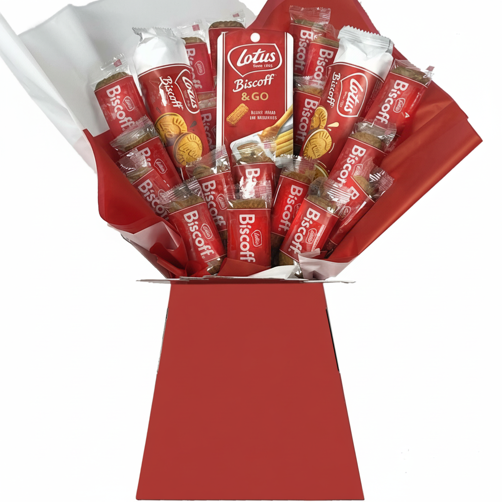 Personalised Biscoff Biscuit Bouquet