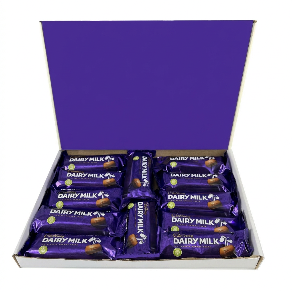 Personalised Dairy Milk Chocolate Letterbox Gift