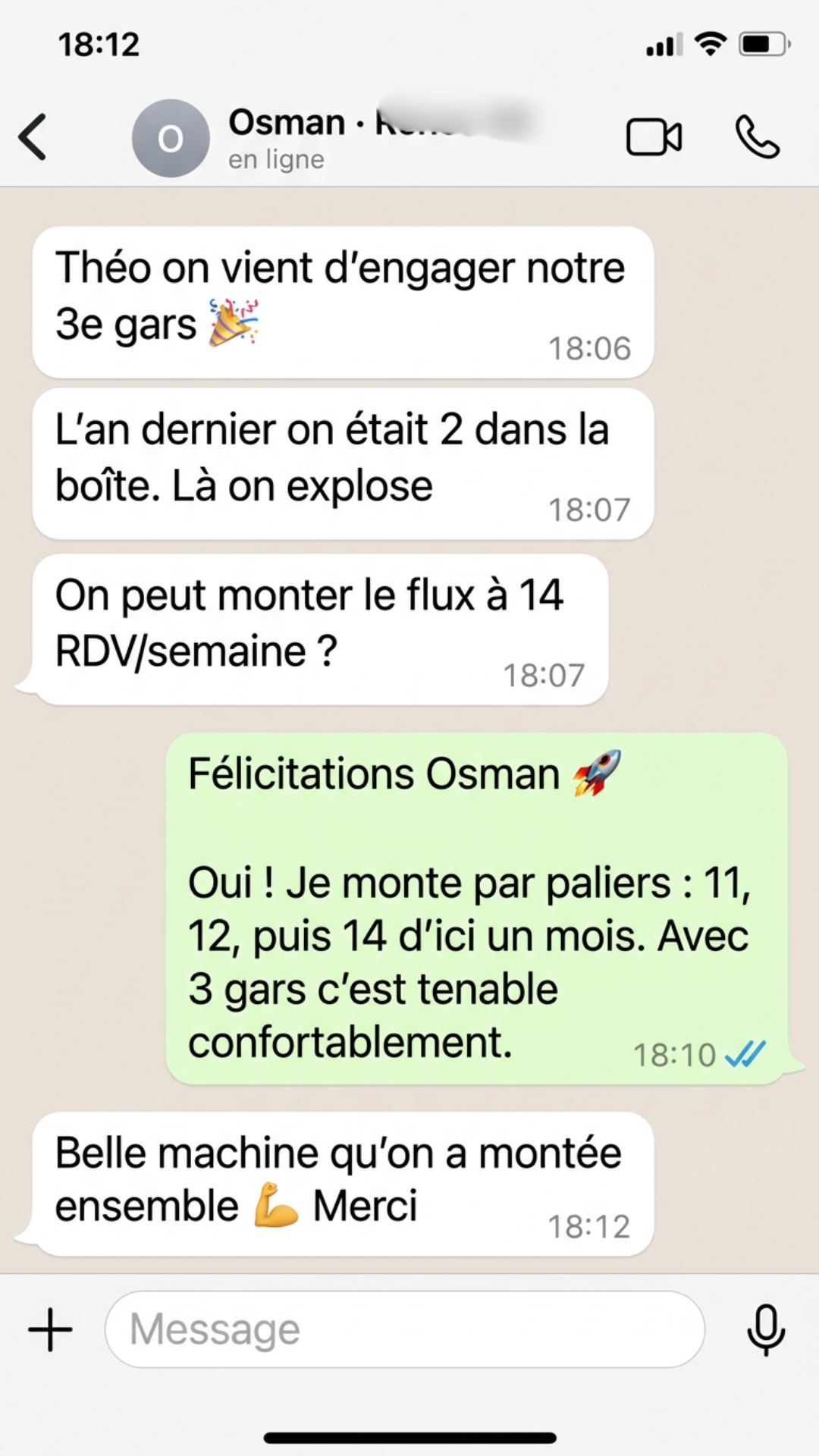 Retour client 5