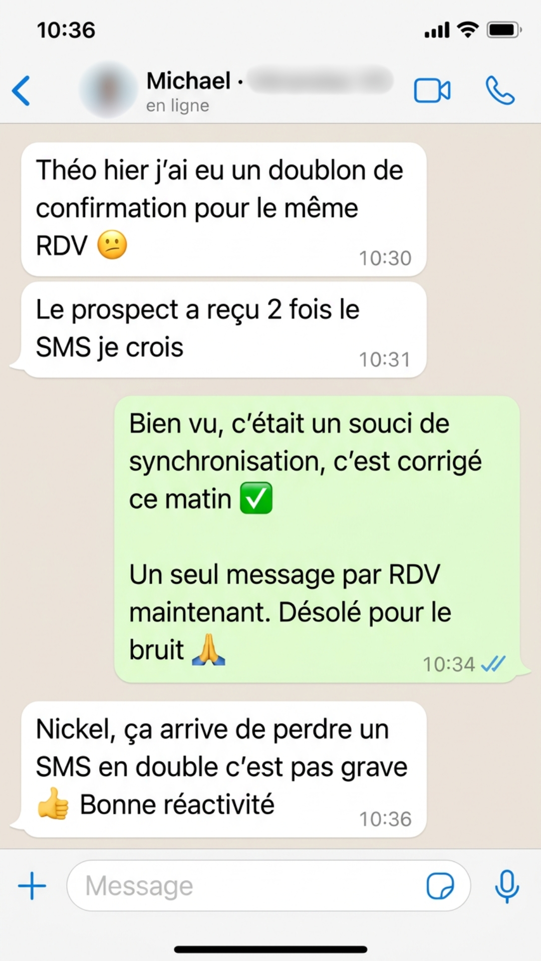 Retour client 10