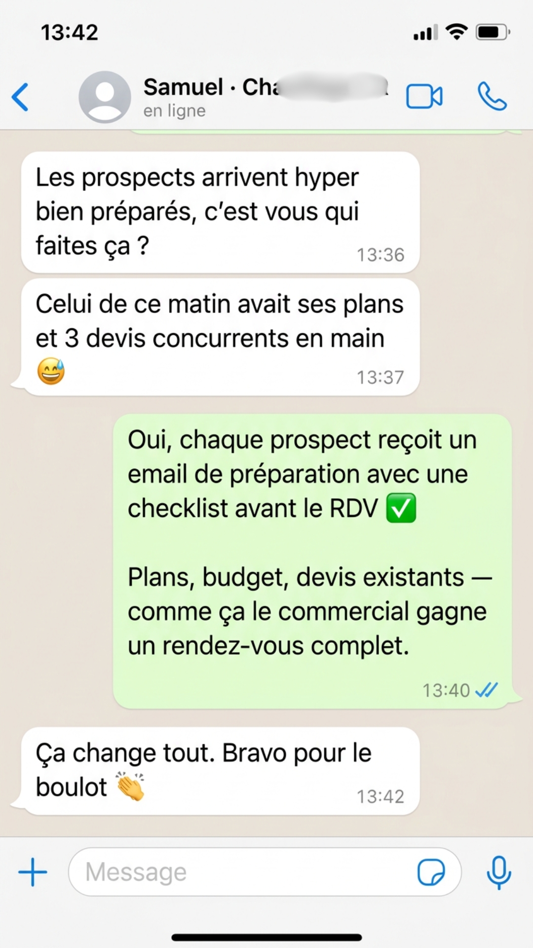 Retour client 7