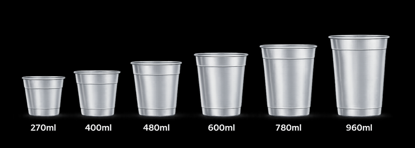 Aluminum cup 3