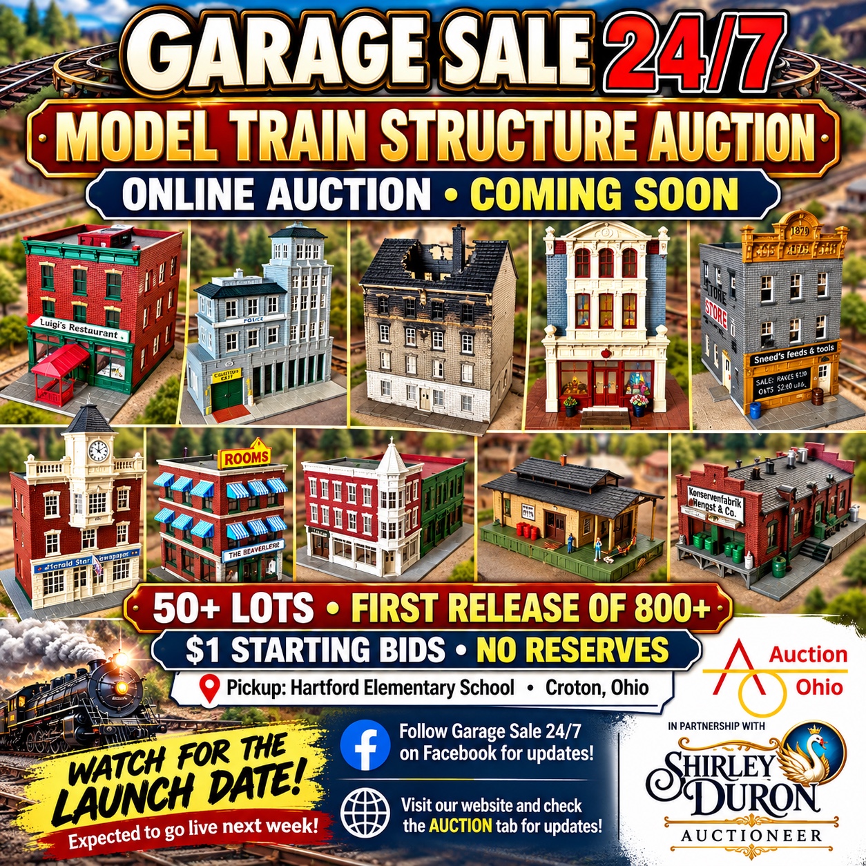 Upcoming auction announcement