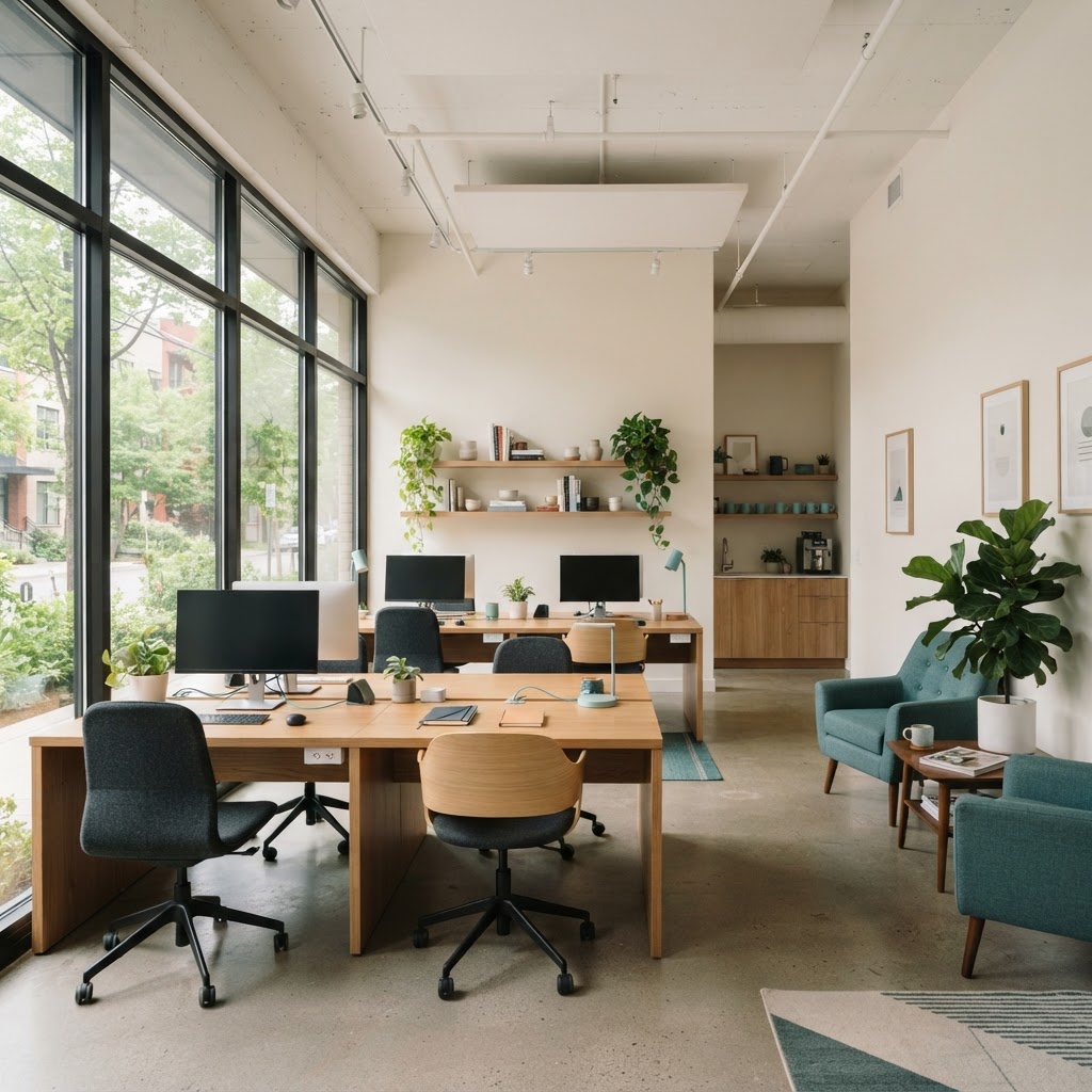 Modern boutique co-working space in Bristol