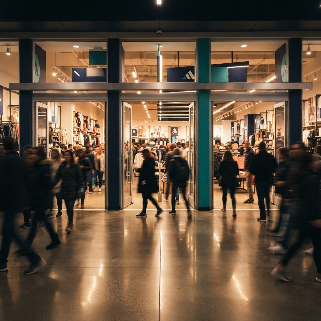 Peak-time retail cleaning around footfall in BS1 Bristol verified by Xota digital reporting.