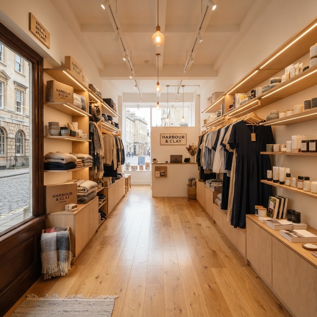 Customer-ready retail store cleaning in BS16 Bristol backed by Xota photo-verified reporting.