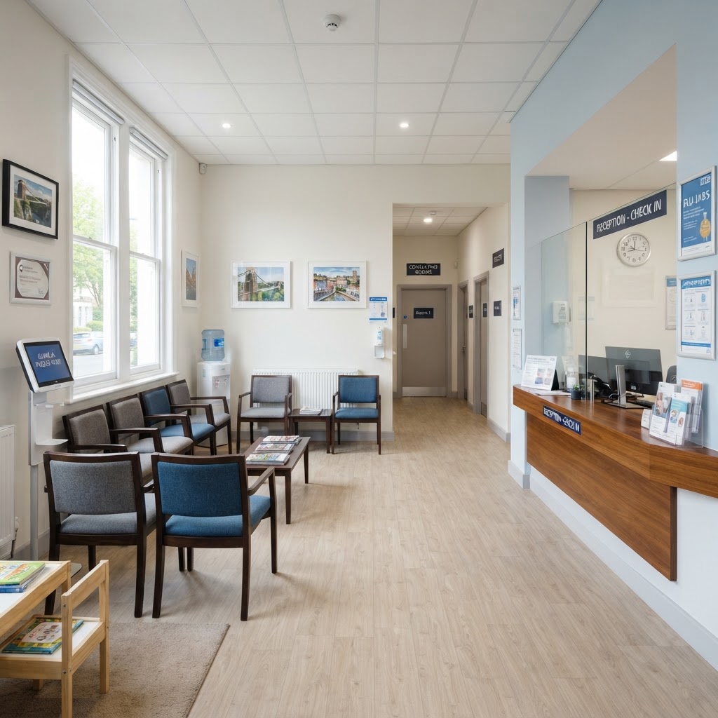 CQC-compliant surgery and clinic cleaning in BS16 Bristol by Summit Training Academy.
