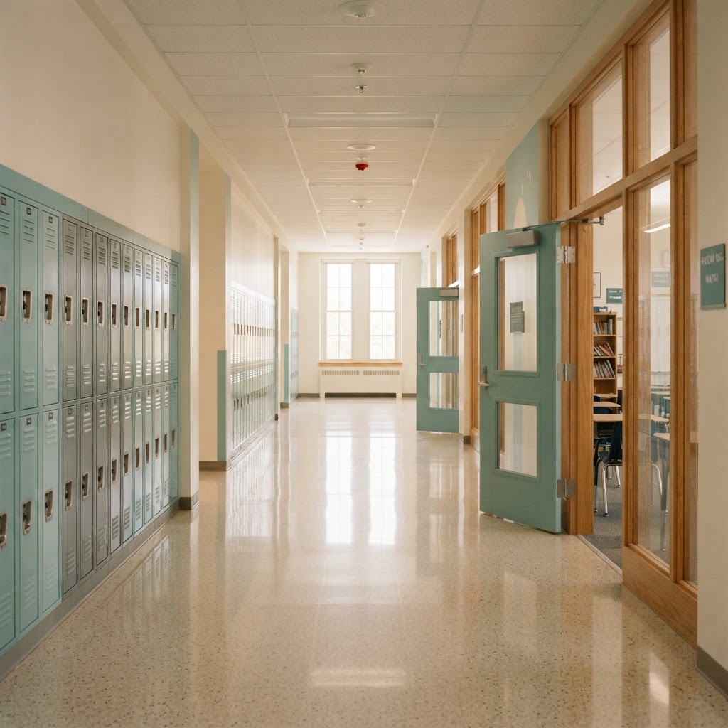 Term-time and holiday school cleaning in BS16 Bristol verified by Xota digital reporting.