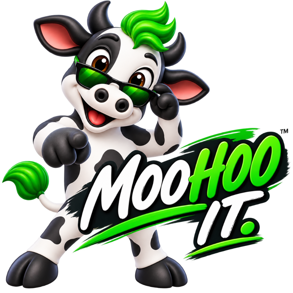 MOOHOO IT. — Click to get started