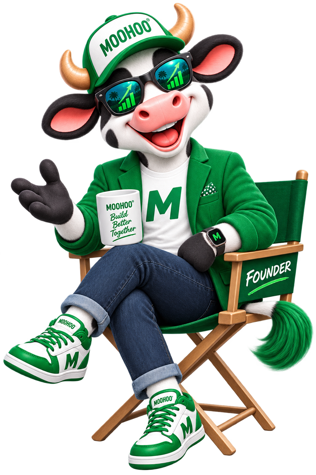 MOOHOO® Founder mascot