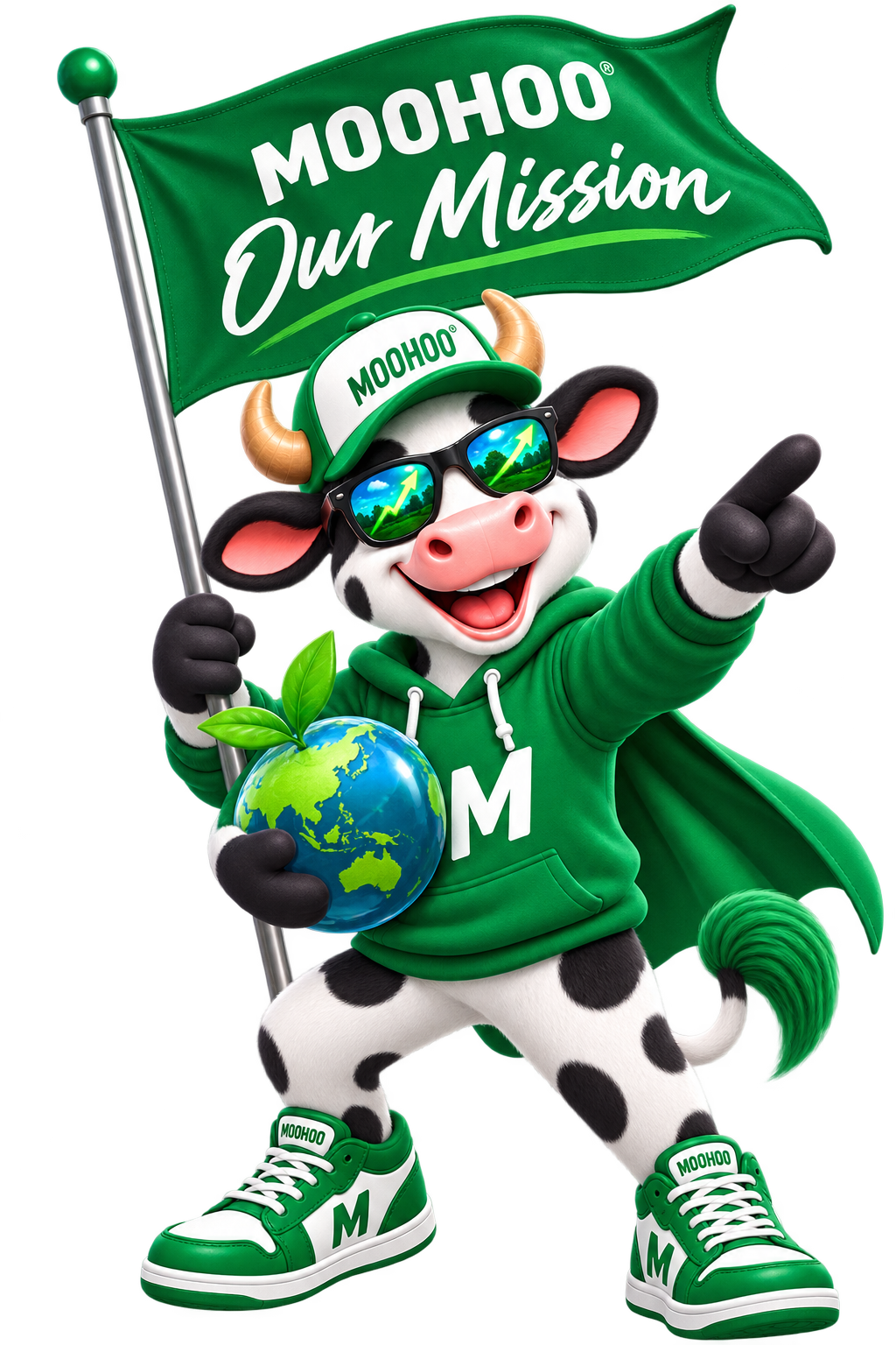 MOOHOO™ mascot — Our Mission