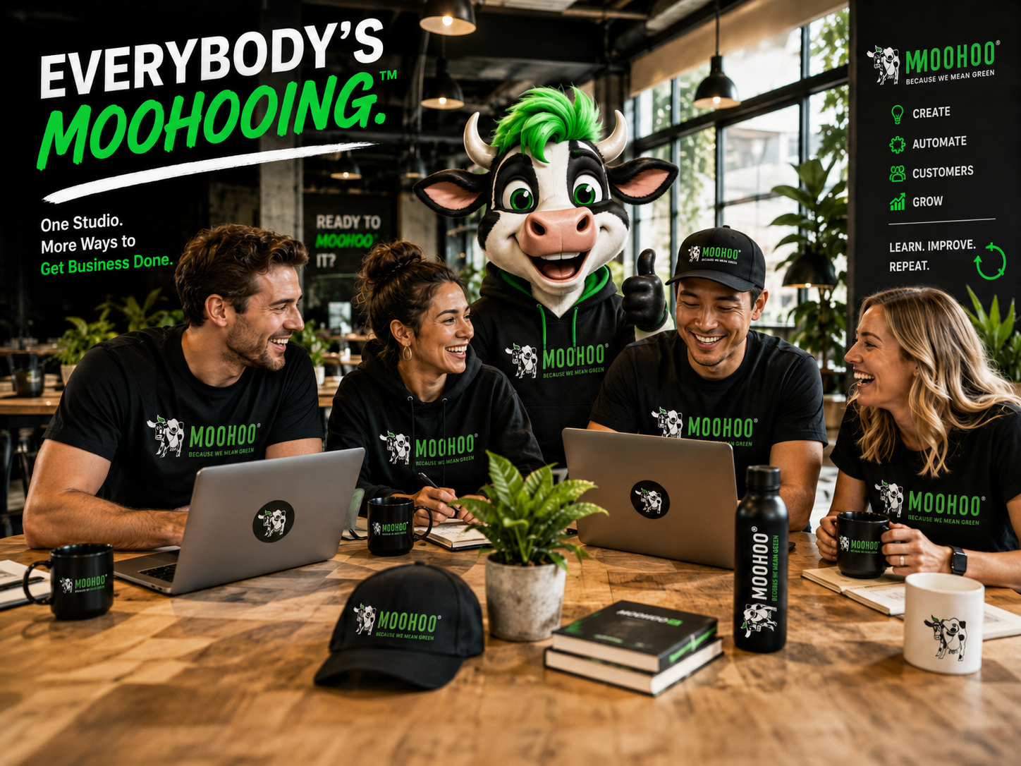 Everybody's Moohooing — From solo founders to growing teams