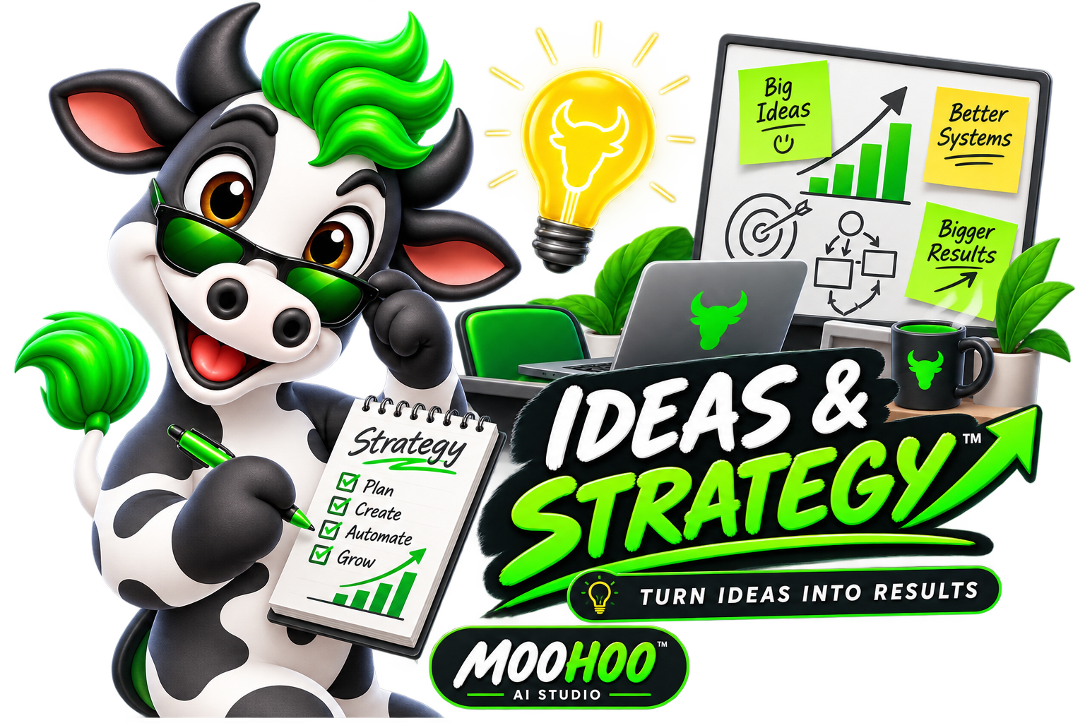 MOOHOO AI STUDIO — Create, Automate, Grow