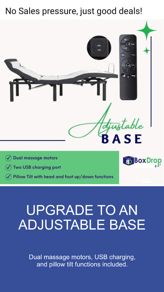 Upgrade To An Adjustable Base