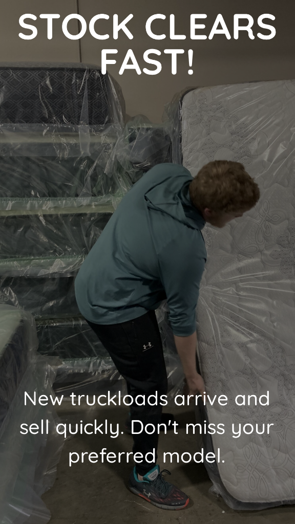 Stock Clears Fast