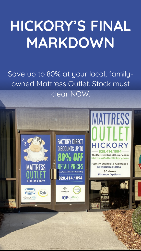 Hickory's Final Markdown