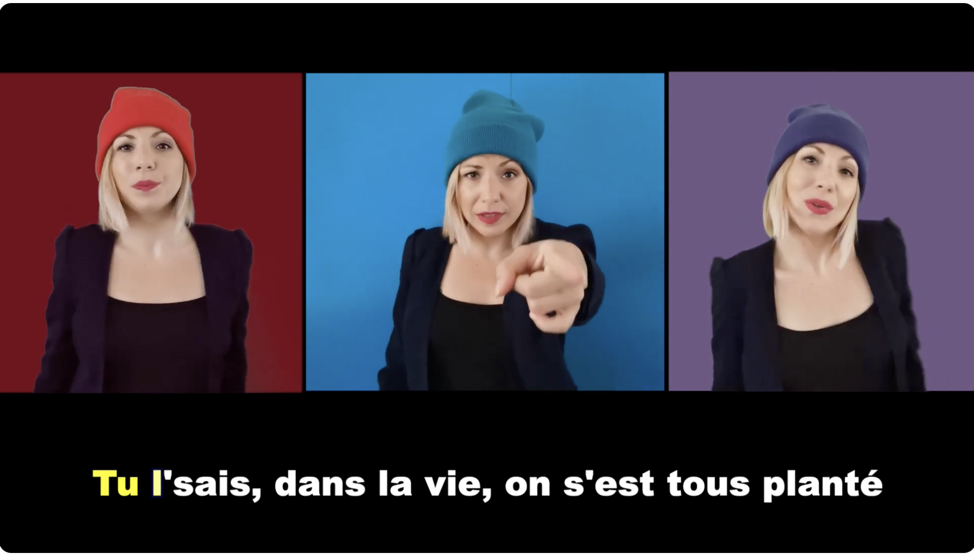 Lecteur multipiste 3 voix