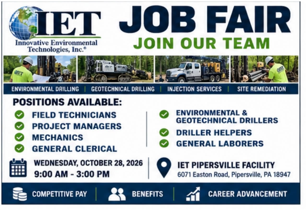 IET Job Fair — Wednesday, October 28, 2026: Face-to-Face Interviews, No Algorithms