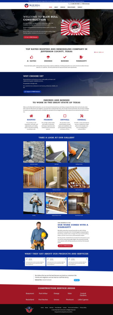 Blue Bull Construction