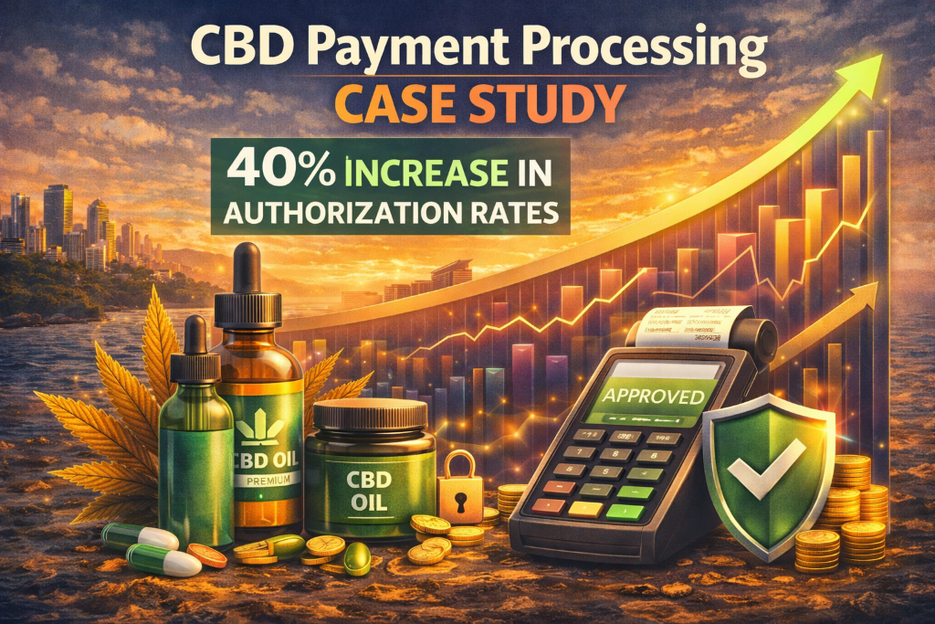 CBD Payment Processing Case Study: 40% Increase in Authorization Rates