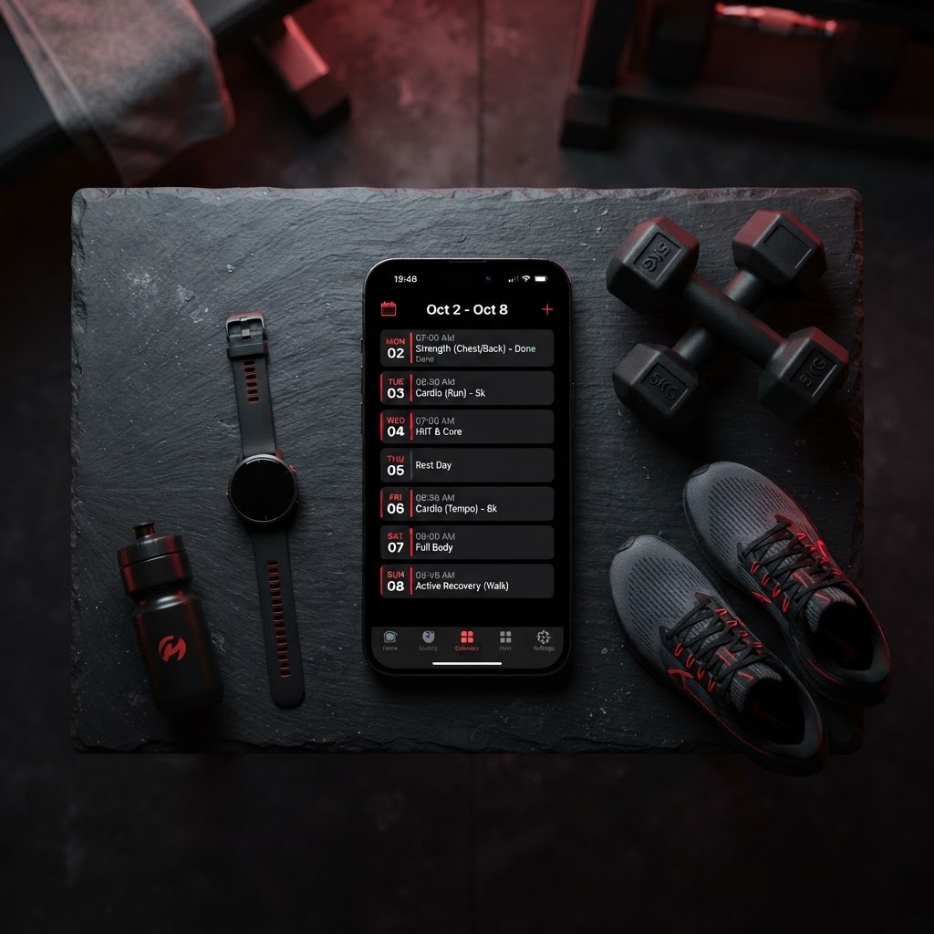 How to build your training week with the AI plan generator