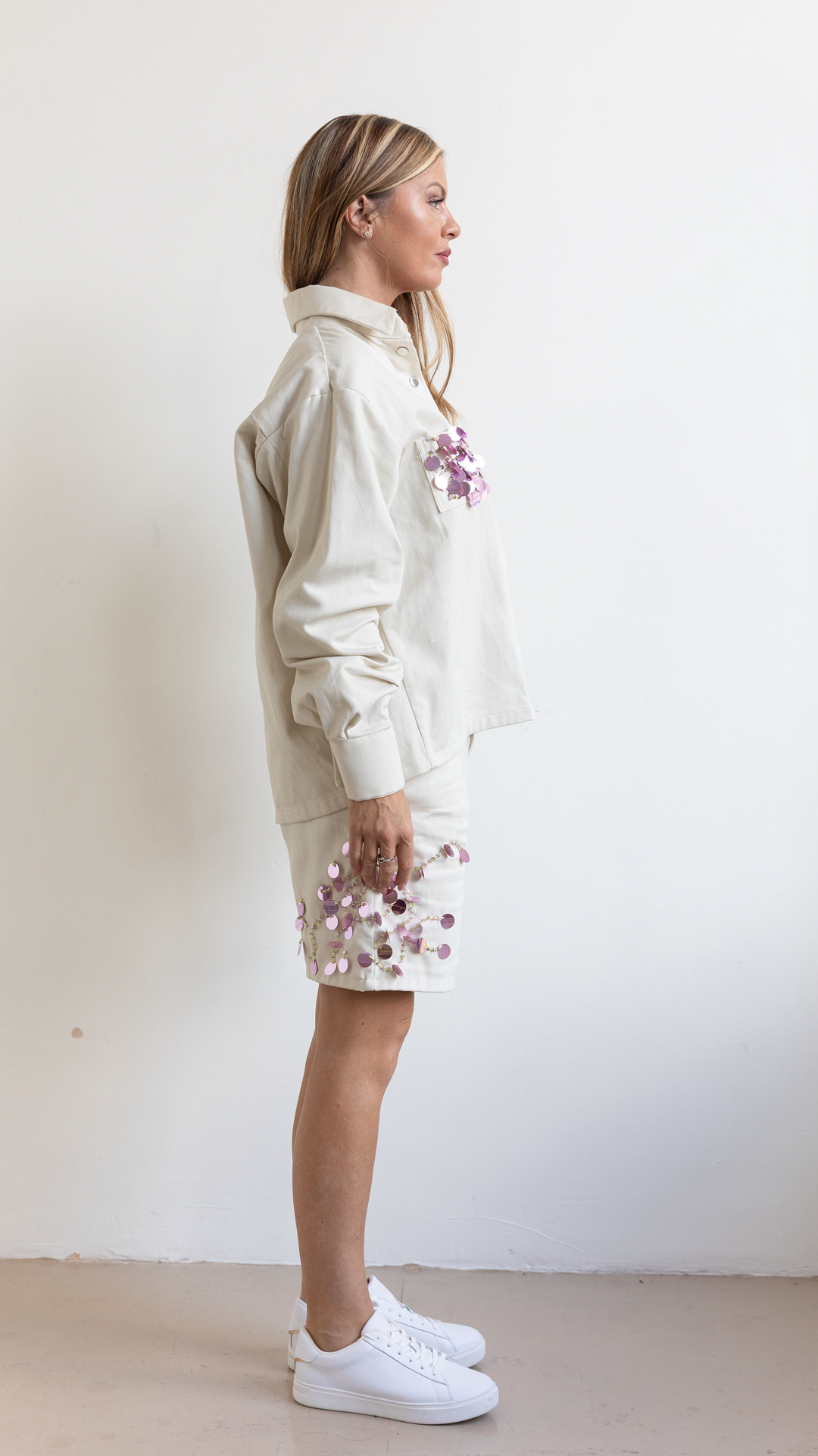 Embroidered Cotton Jacket