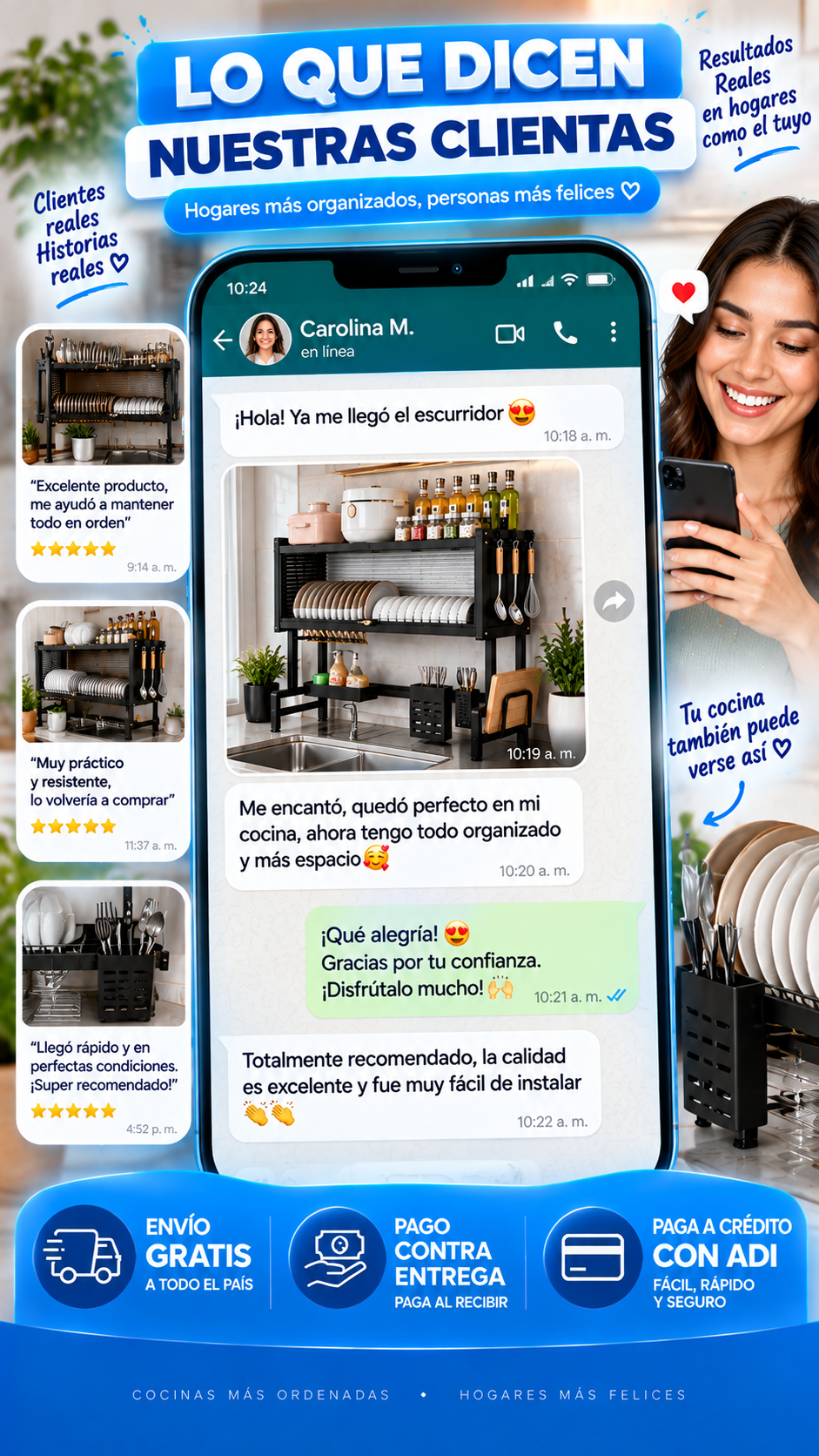 Lo que dicen nuestras clientas: testimonios reales de compradoras.