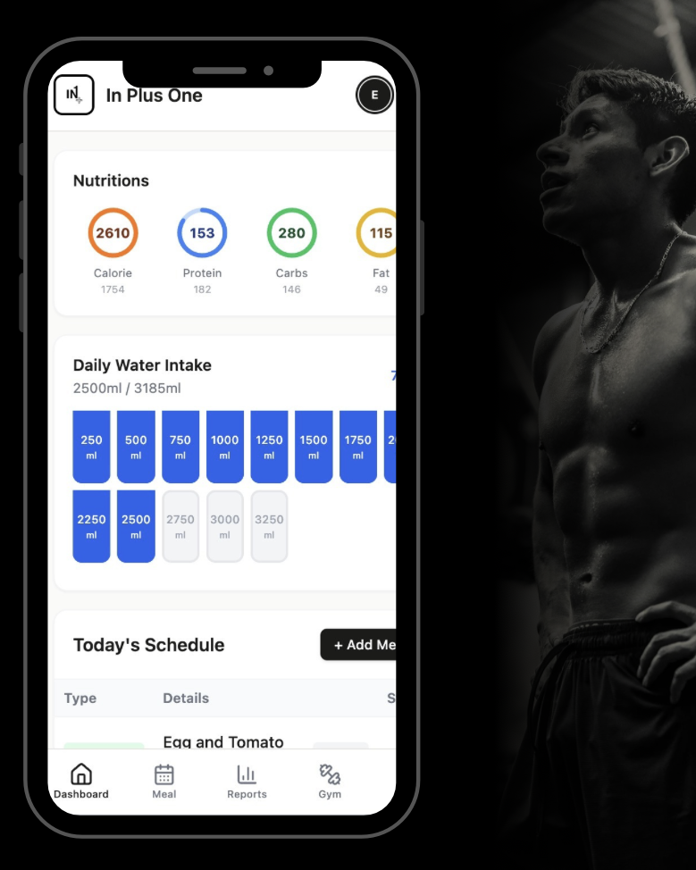 In Plus One app preview
