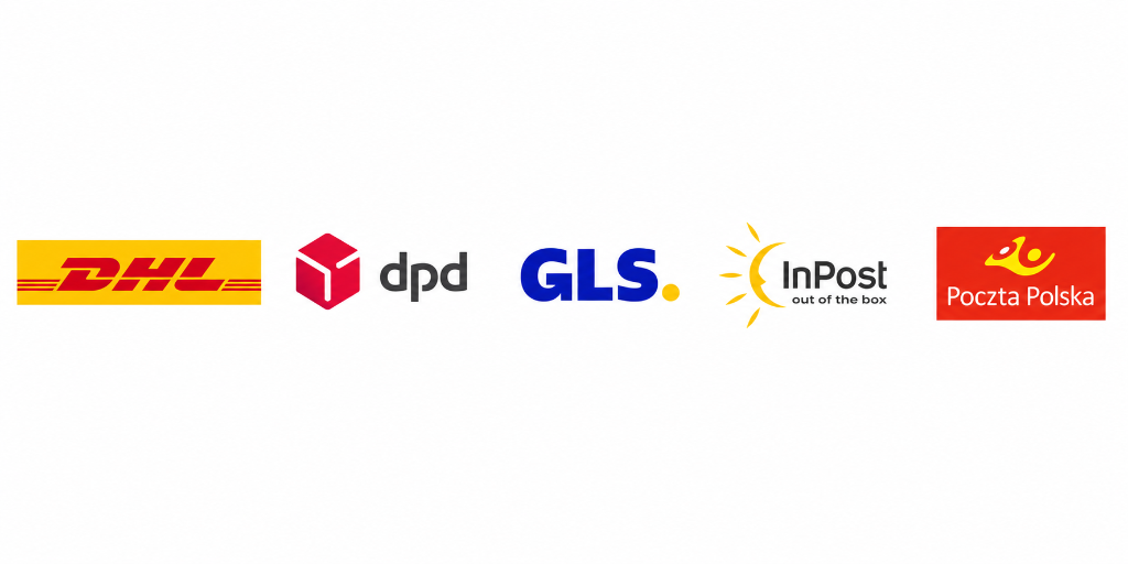 DHL, DPD, GLS, InPost, Poczta Polska