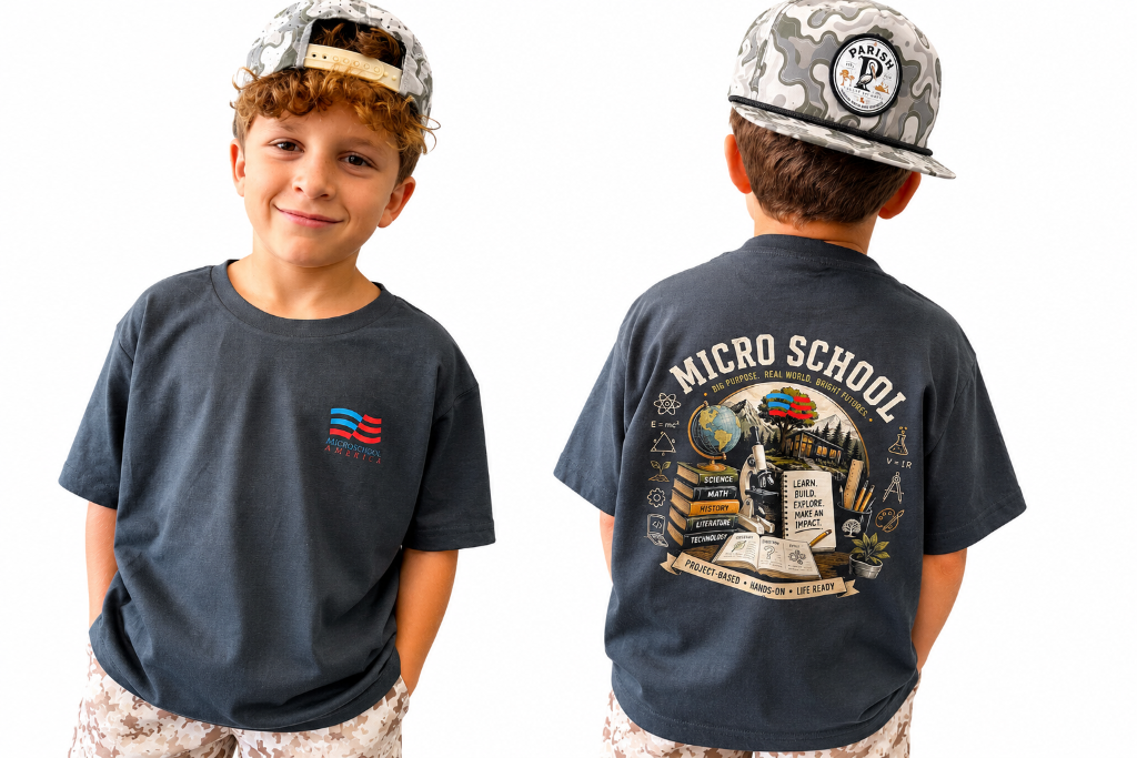 Microschool America โ Charcoal (Academic)