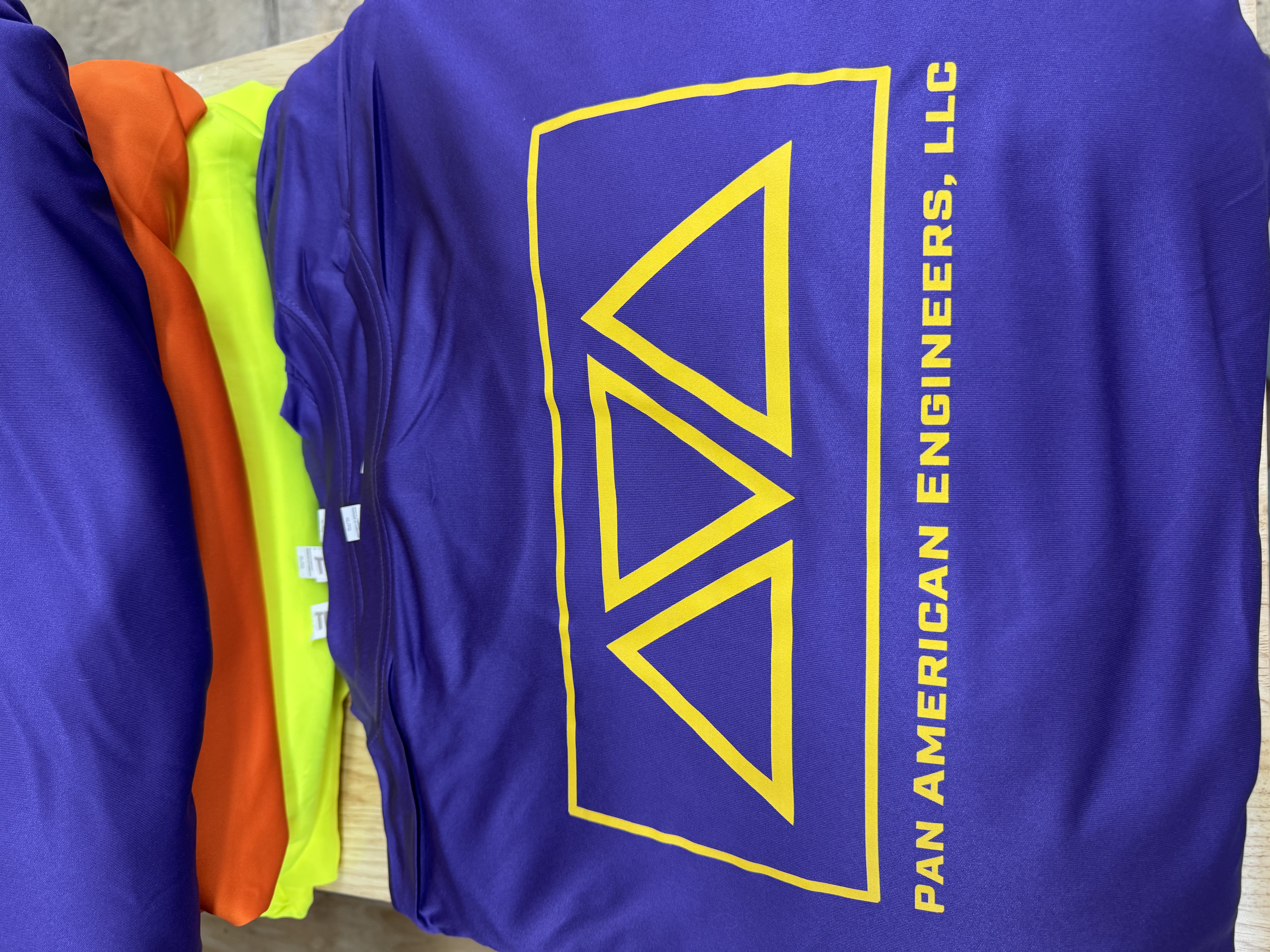 Pan American Engineers shirts 🏗️