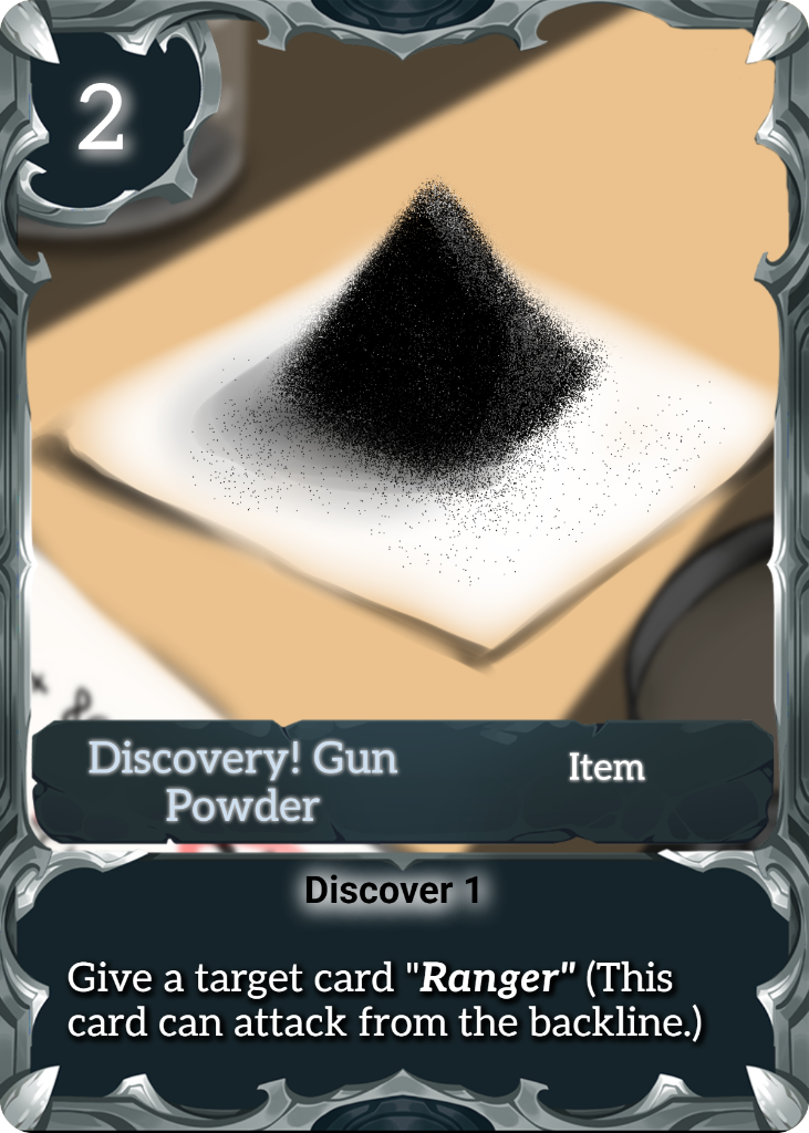 Discovery! Gun Powder