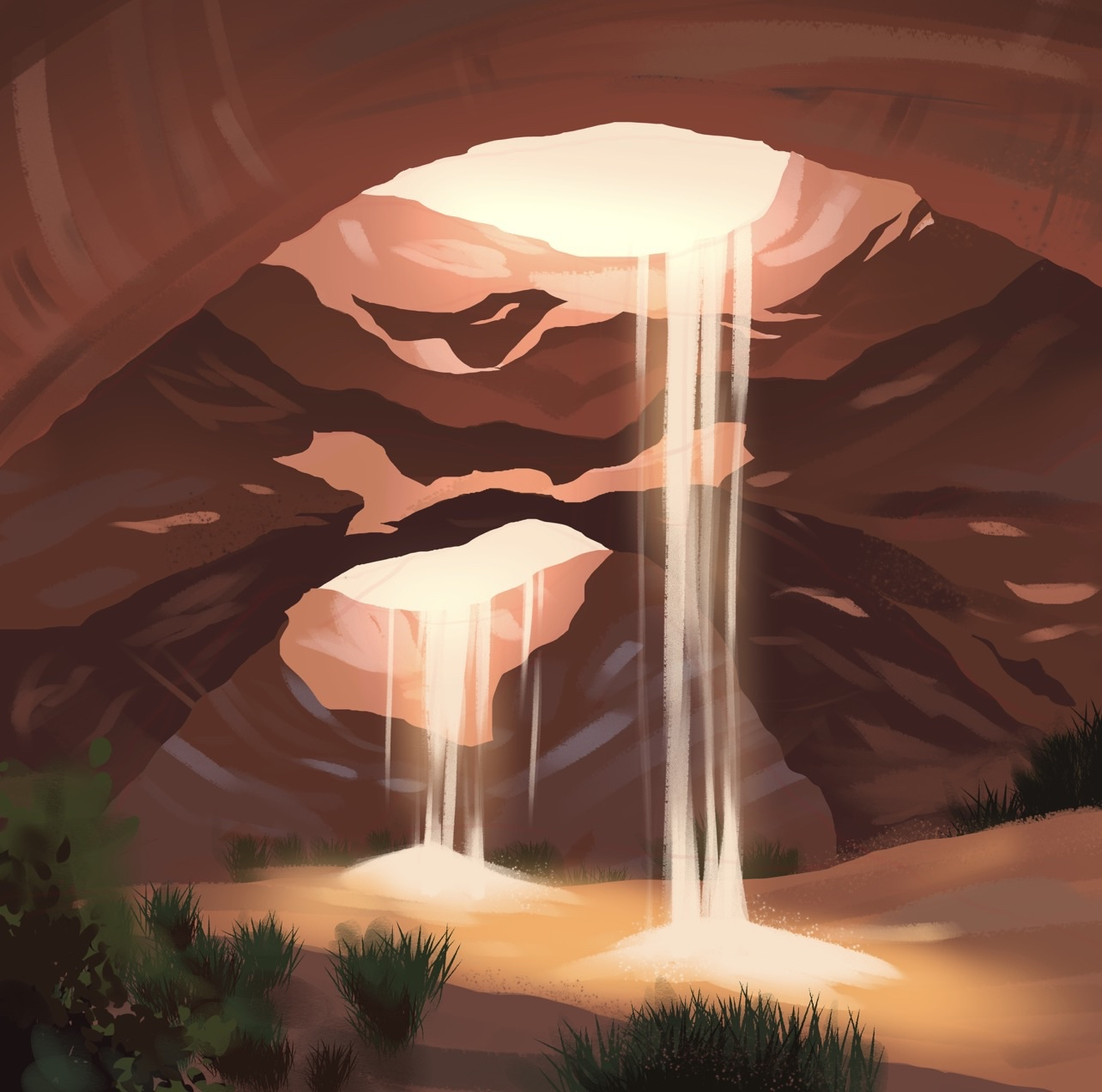 A landscape of Auroria