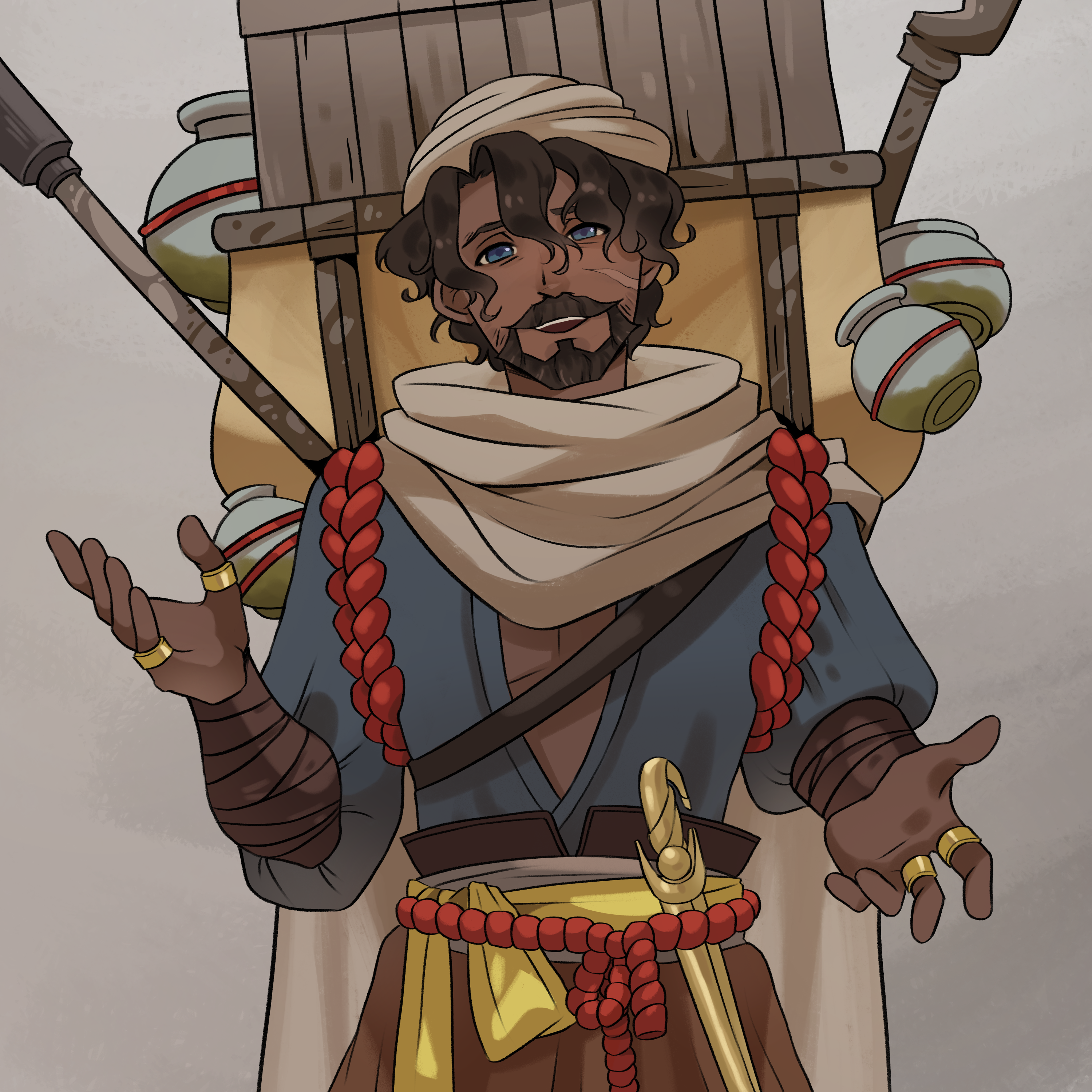 The Auroria merchant, keeper of the market