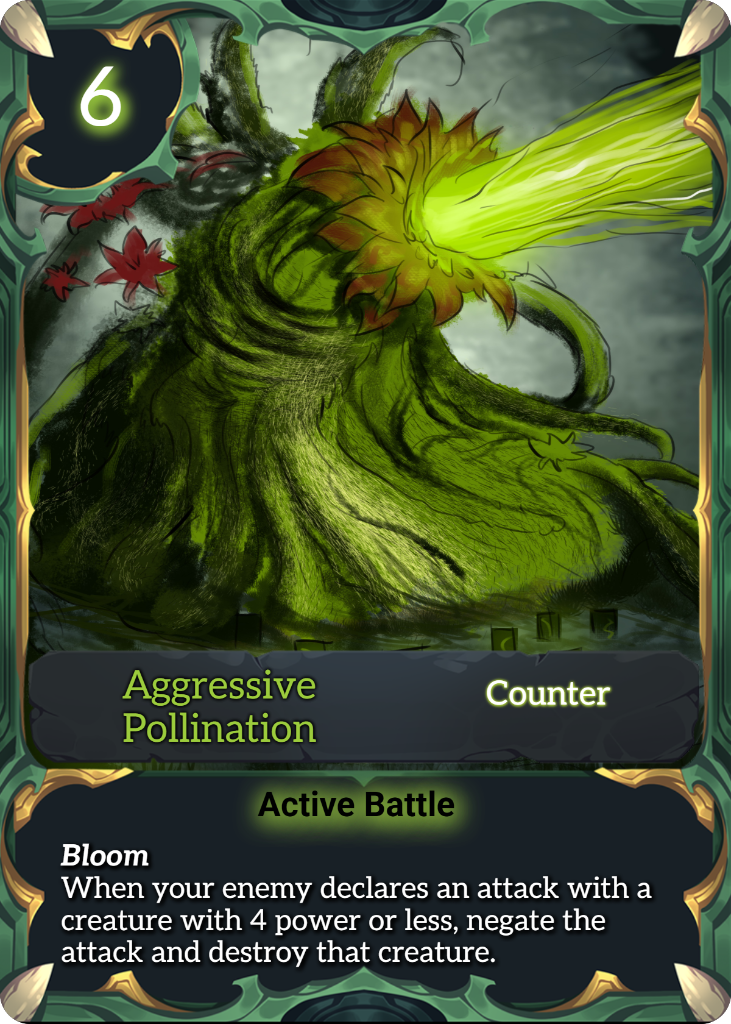 Aggressive Pollination