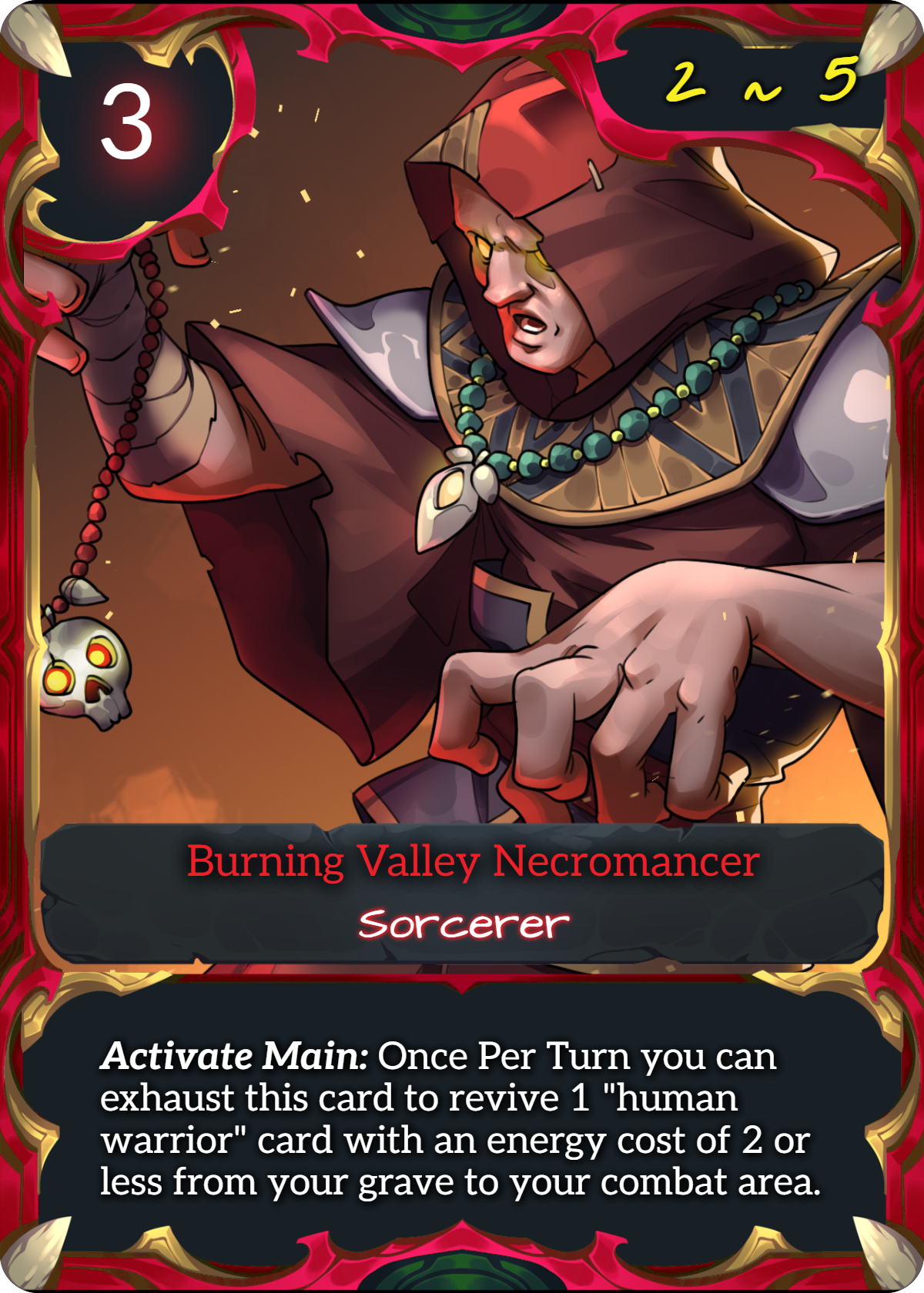 Burning Valley Necromancer