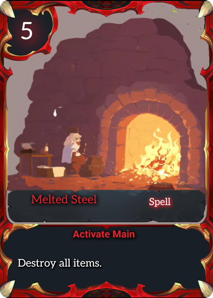 Melted Steel