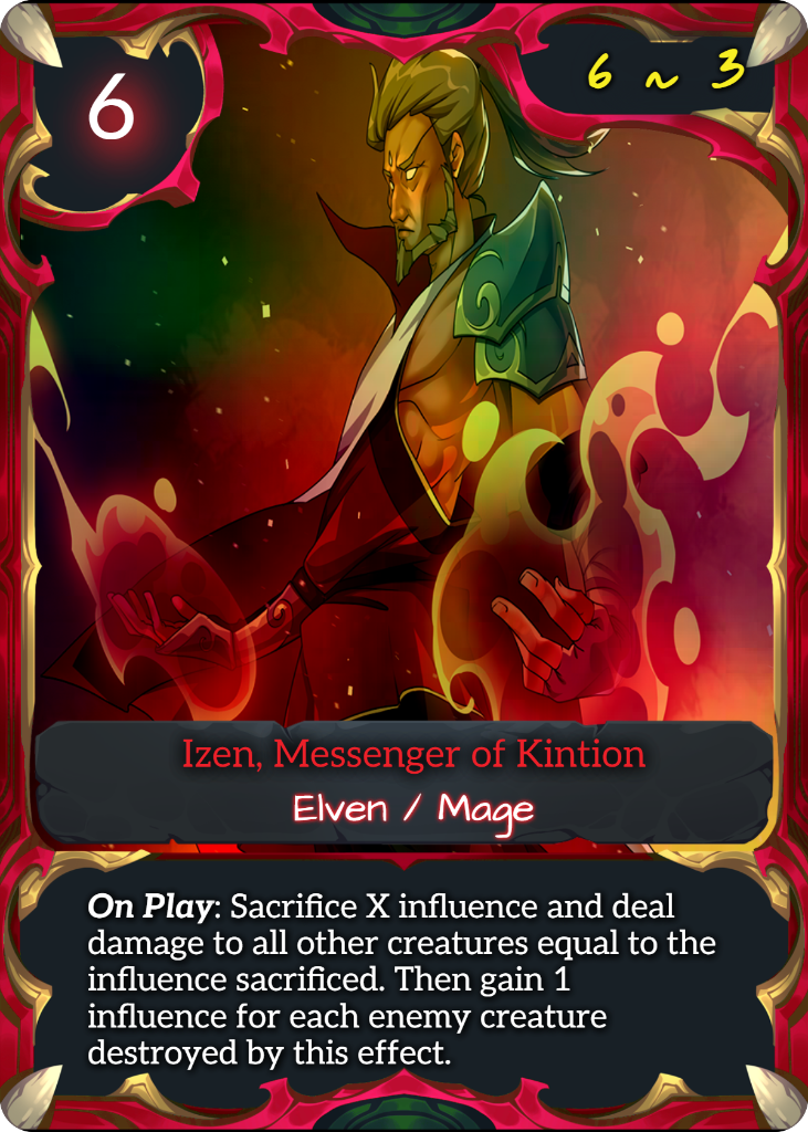Izen, Messenger of Kintion (Alt Art)